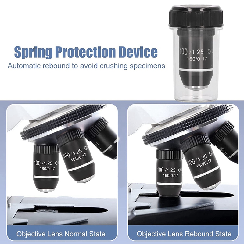 100X Oil Achromatic Microscope - Medical Laboratory Technology 评论和价格
