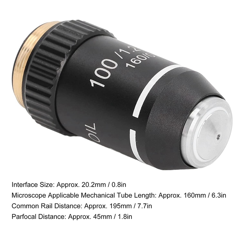 100X Oil Achromatic Microscope - Medical Laboratory Technology 评论和价格